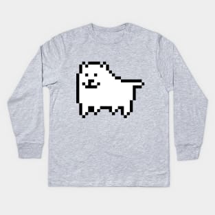 Annoying dog - undertale Kids Long Sleeve T-Shirt